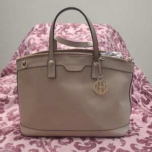 Henri Bendel Taupe Satchel Bag